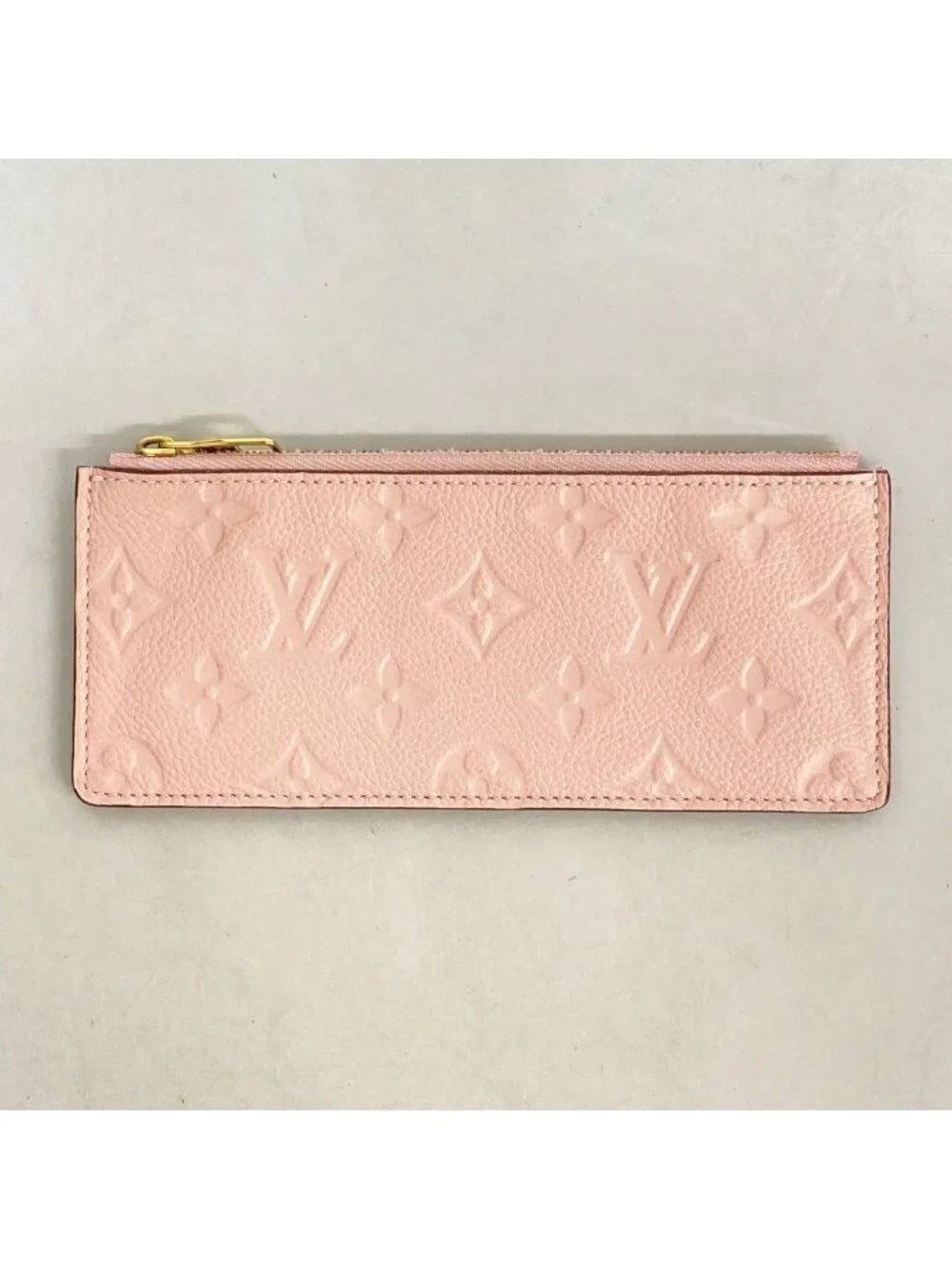Louis Vuitton Wallet Monogram Empreinte Portefeuille Clemence Rose Velours